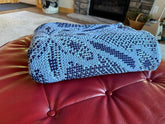 Handmade Knit Throw Blanket, Luxurious Soft Yarn Perfect for Relaxation, Unique Gift Idea for Any Occasion